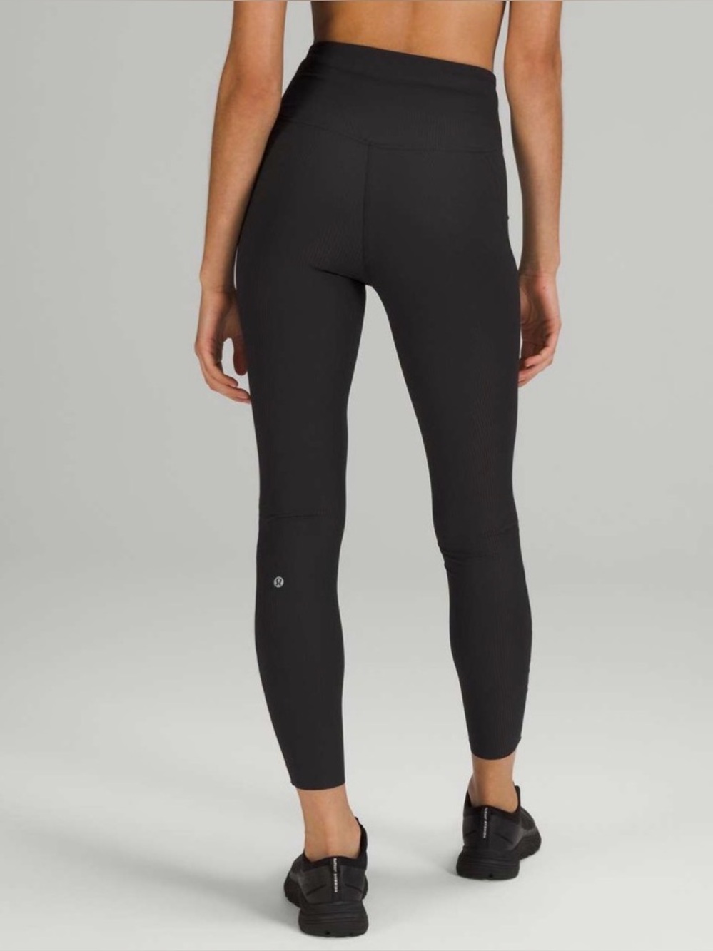 Lululemon Base Pace High-Rise *Ribbed Tight 25" Black 🖤 Like 🆕